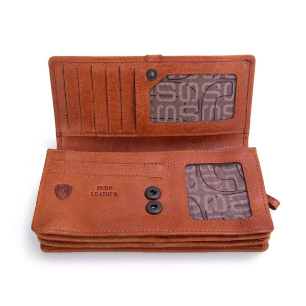 portefeuille cuir cognac homme femme Montpellier