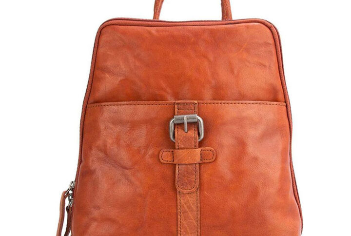 sac a dos en cuir marron montpellier