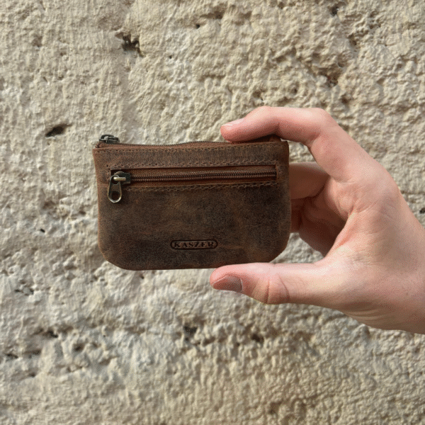 porte monnaie cuir Kaszer Montpellier