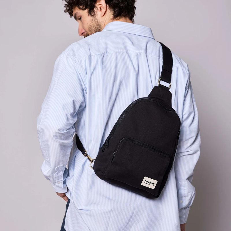 sling-bag félix-hindbag-montpellier-porté-noir